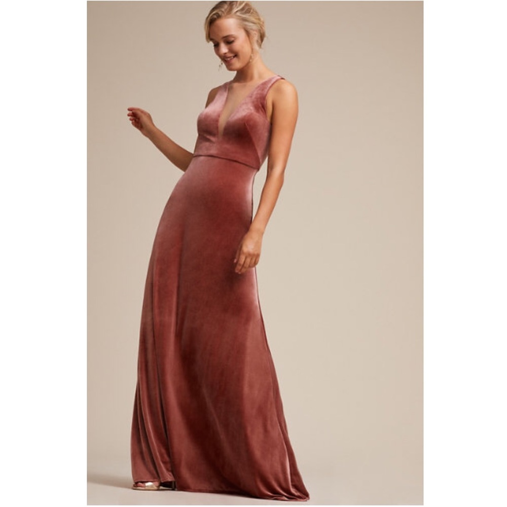 Logan Velvet Dress by BHLDN